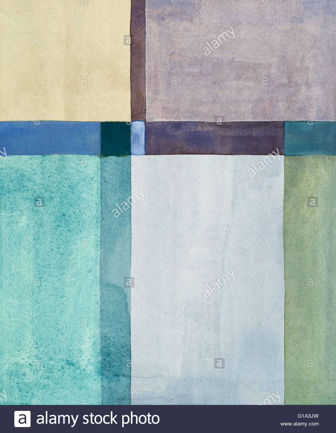 1078x1390 An Abstract Minimalist Watercolor Painting Stock Photo 104099265 - Abstract Minimalist Painting