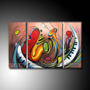 300x300 China Modern Abstract Music Oil Paintings For Home Decoration - Abstract Music Painting