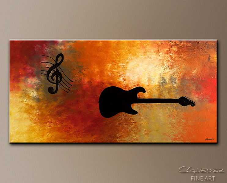 743x600 Music Abstract Art Painting - Abstract Music Painting