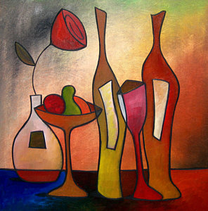 296x300 Abstract Music Paintings Fine Art America - Abstract Music Painting