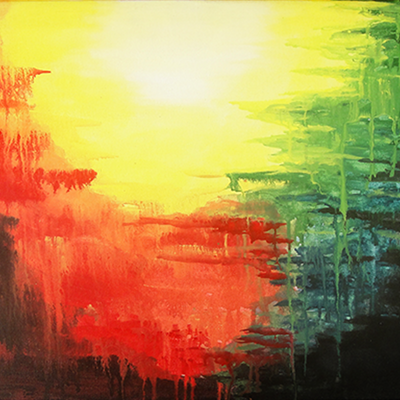 400x400 Abstract Nature Buy Original Abstract Nature Painting For Best - Abstract Nature Painting