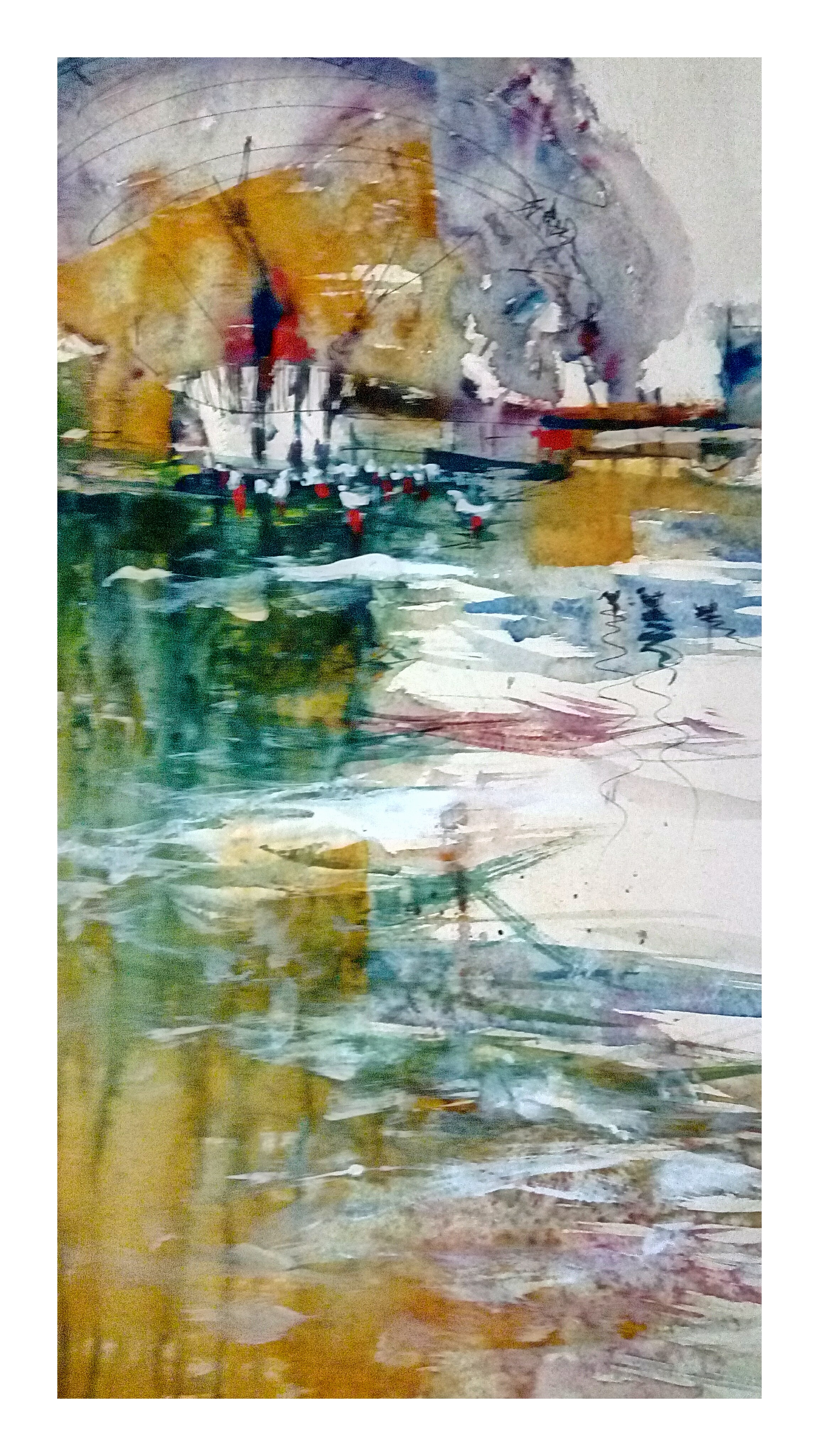 2304x4096 Buy Abstract Paintings Online - Abstract Nature Painting