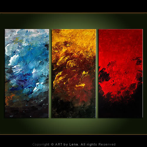 500x500 Jewels Of Nature Original Paintings Abstract Canvas Art And Nature - Abstract Nature Painting