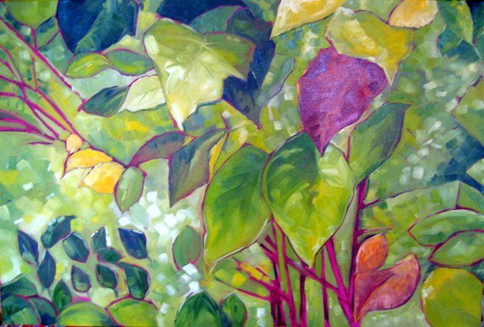 700x474 Abstract Nature Paintings - Abstract Nature Painting