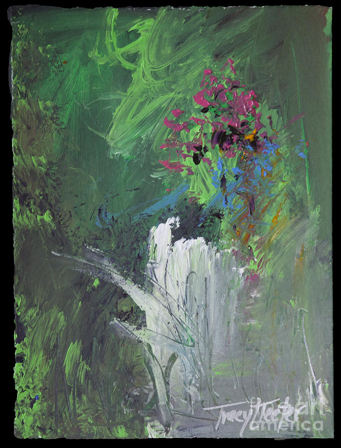 684x900 Abstract Nature Painting By Tracy L Teeter - Abstract Nature Painting