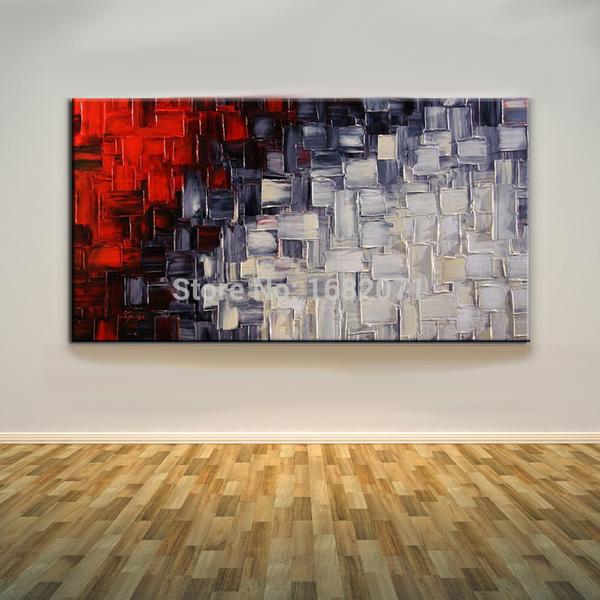 600x600 Artist Handmade Unique Modern Abstract Oil Painting Free - Abstract Oil Painting