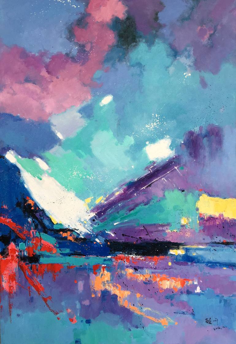 770x1122 Saatchi Art Original Abstract Oil Painting On Canvaschaos - Abstract Oil Painting