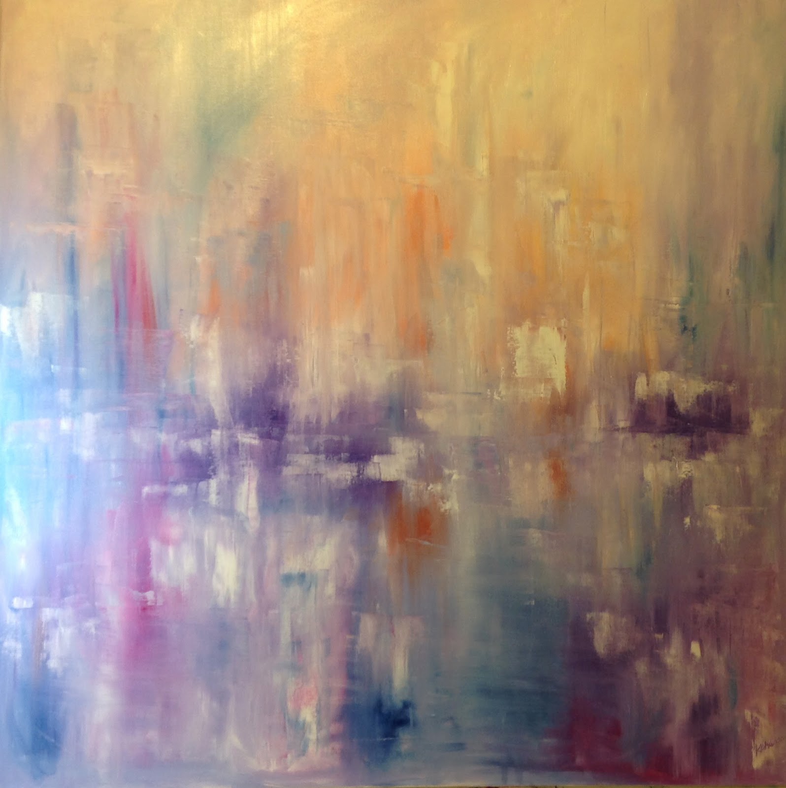 1596x1600 Vision Abstract Oil Painting Kellie Chasse's Fine Art - Abstract Oil Painting