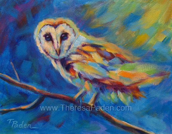 Abstract Owl Painting At Paintingvalley Com Explore Collection