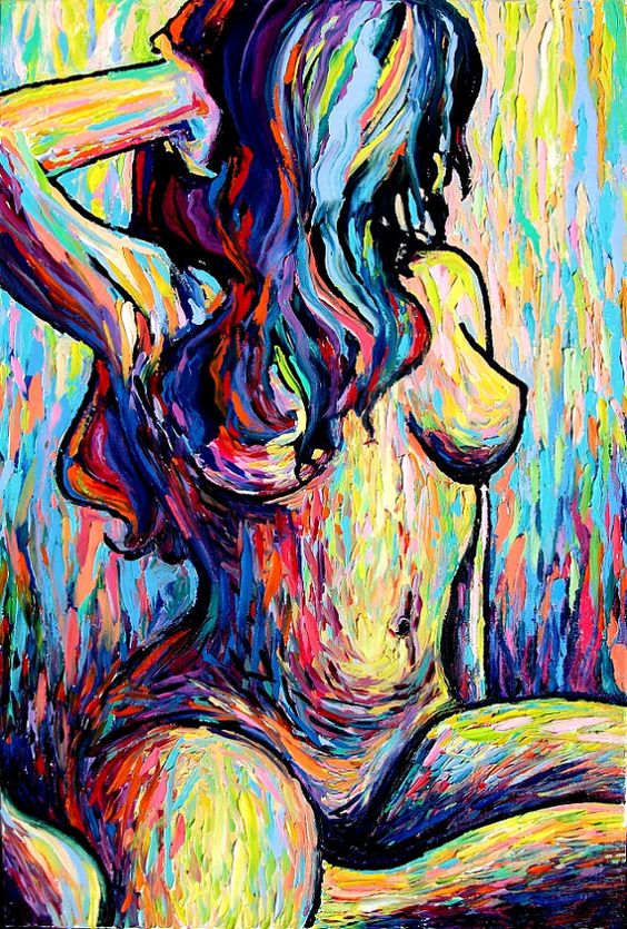 564x835 20 Complete Abstract Paintings Of Women - Abstract Painting