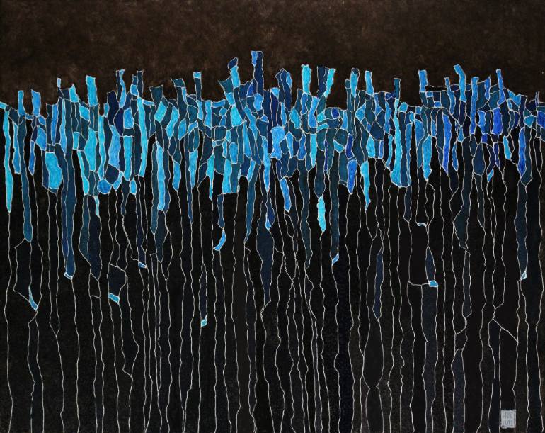 770x611 Saatchi Art Painting In New York, Abstract Painting Painting By - Abstract Painting