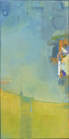 236x472 Bluebird 12x12 Original Mixed Media Painting On Paper This Series - Abstract Painting Council Bluffs