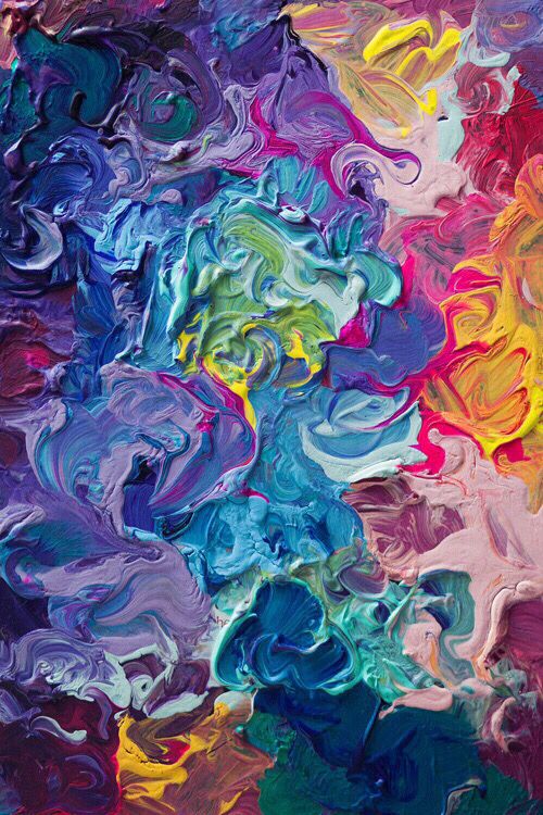 500x750 Abstract Art Abstract Art Paint Designs, Color - Abstract Painting Designs