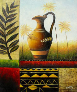 249x300 China Simple Decorative Abstract Art Flower Vase Painting Designs - Abstract Painting Designs