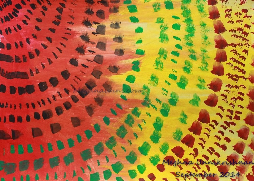 996x711 Colourful Expressions Abstract Painting - Abstract Painting For Kids