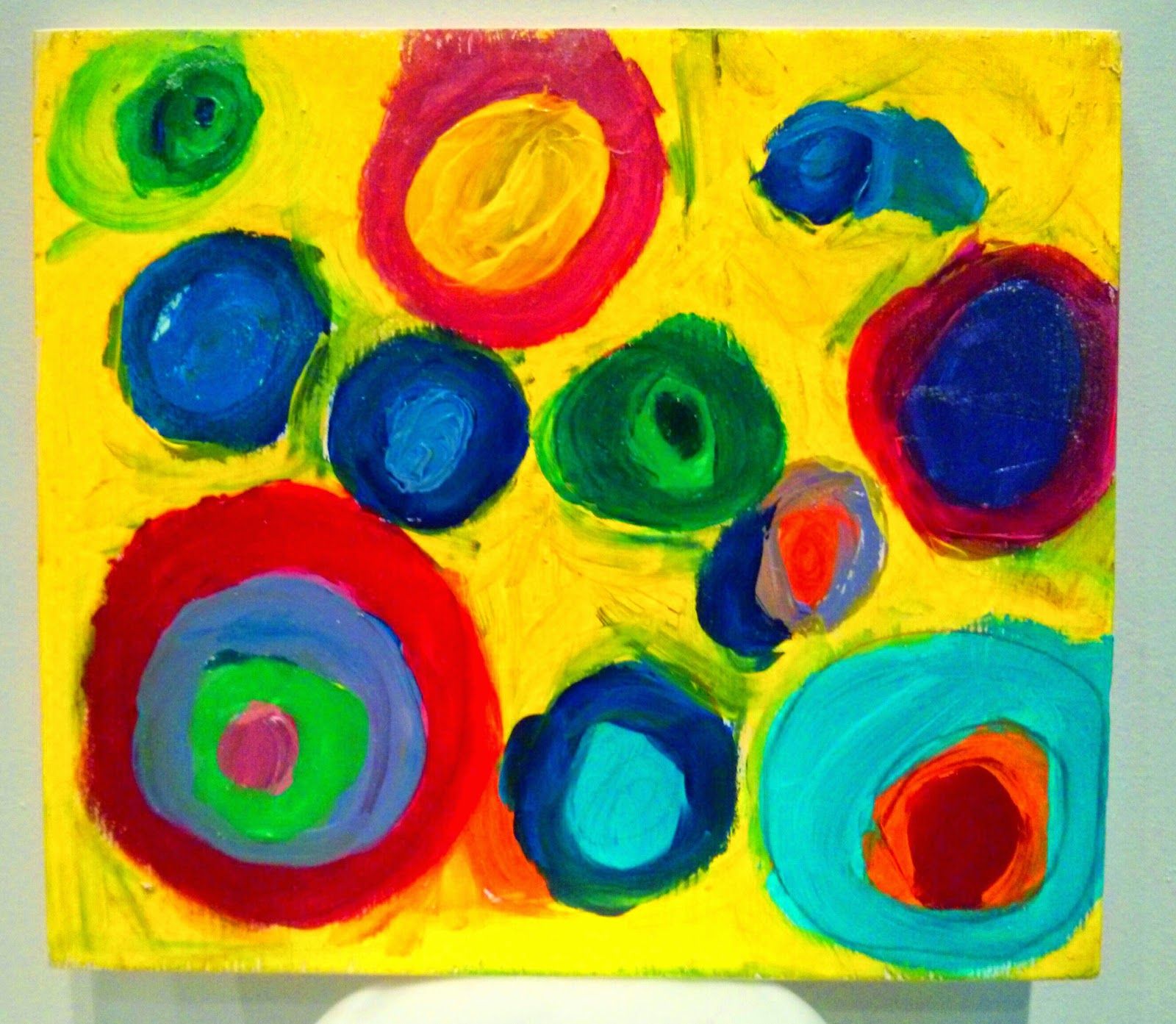 Easy Painting For Kids Poster Colors Abstract Paintin - vrogue.co