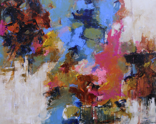 640x511 Daily Painters Abstract Gallery Modern Expressionistic Abstract - Abstract Painting Gallery