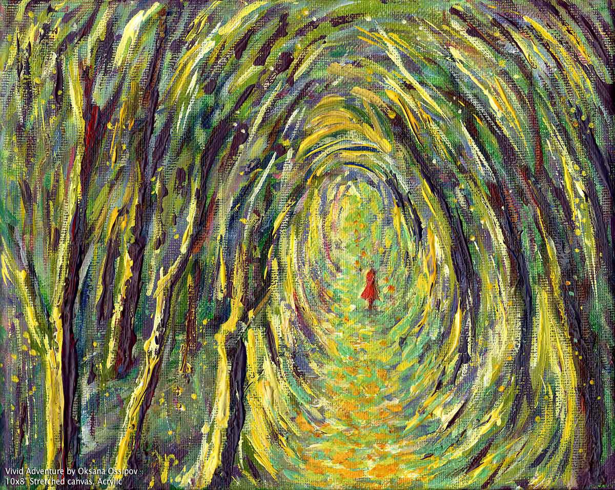 1200x955 Vivid Adventure, Original Abstract Painting - Abstract Painting Images