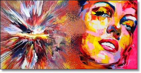 464x239 Abstract Painting - Abstract Painting Of A Woman