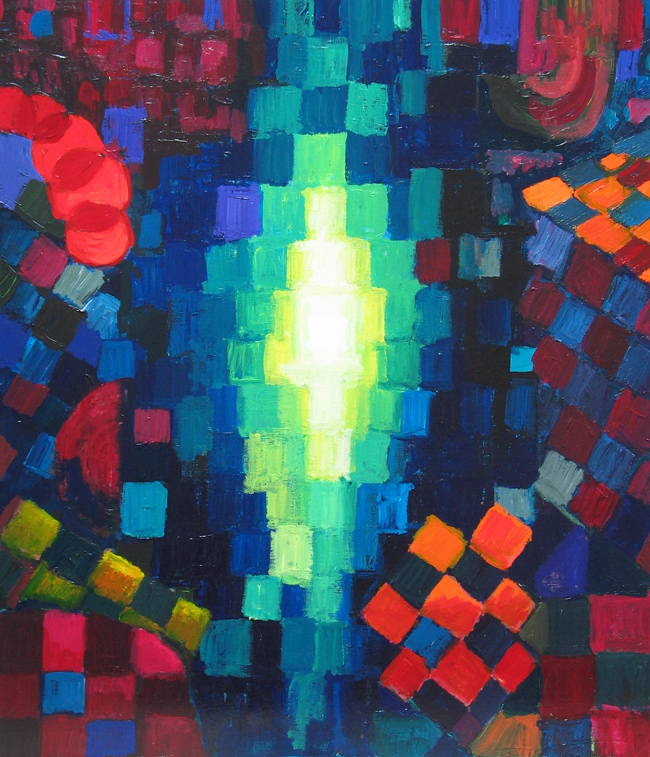 650x757 The Dharmakaya (The Abstract Truth Body Of Buddha) Religious - Abstract Painting Patterns