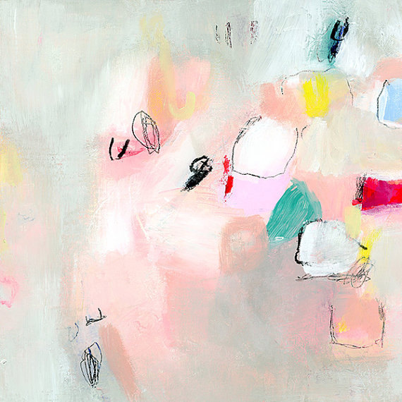 570x570 Abstract Painting, Print, Abstract Art, Up - Abstract Painting Prints