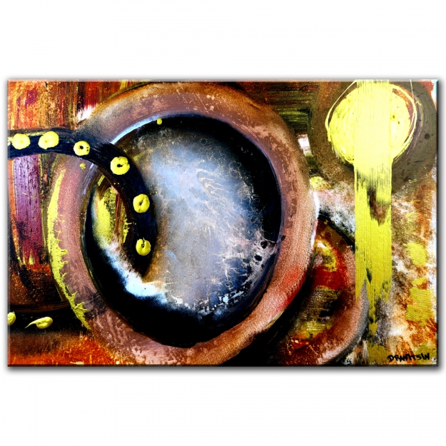 625x625 Contemporary Abstract Paintings Online Videos - Abstract Painting With Circles