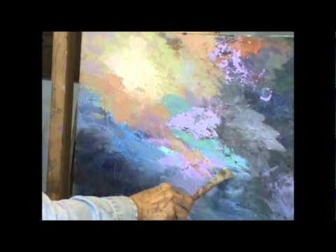 480x360 Acrylic Abstract Palette Knife Painting By Millie Gift Smith - Abstract Palette Knife Painting