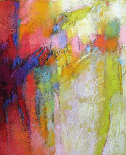 411x504 Contemporary Abstract Pastels My Artwork Pastels - Abstract Pastel Painting