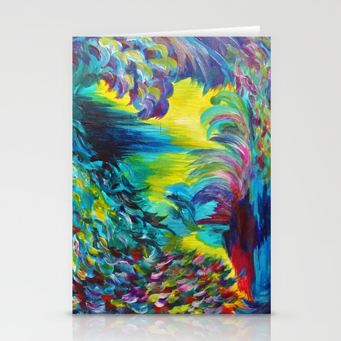 700x700 Flight On Tap - Abstract Peacock Acrylic Painting