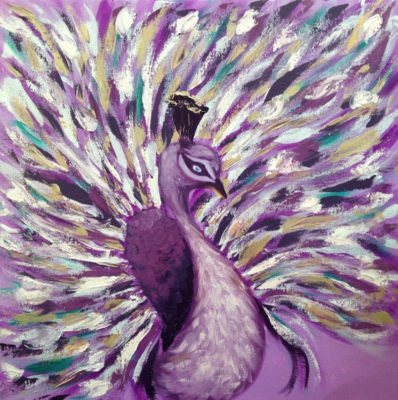 Abstract Peacock Painting At Paintingvalley.com 