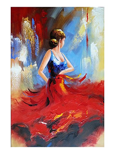 375x500 Wieco Art - Abstract People Painting