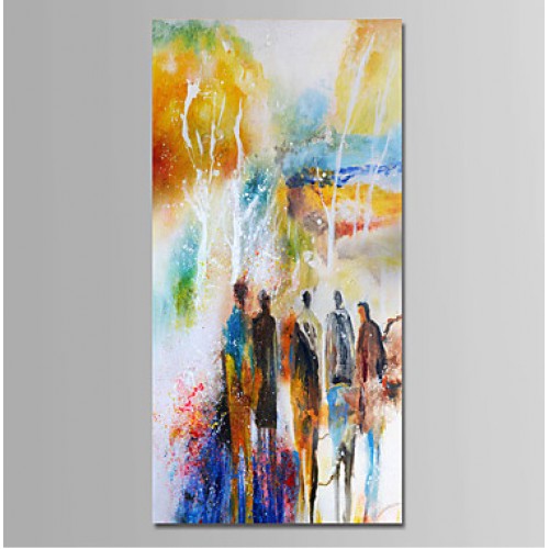 500x500 Abstract People - Abstract People Painting