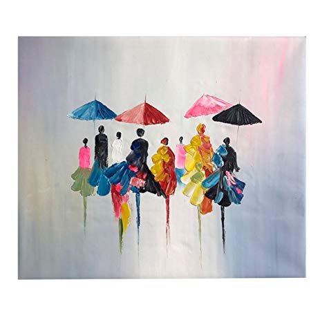 463x463 Oil Painting On Canvas - Abstract People Painting