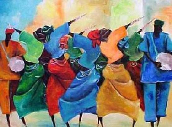 554x408 Abstract Art Paintings People James Peterson - Abstract Person Painting