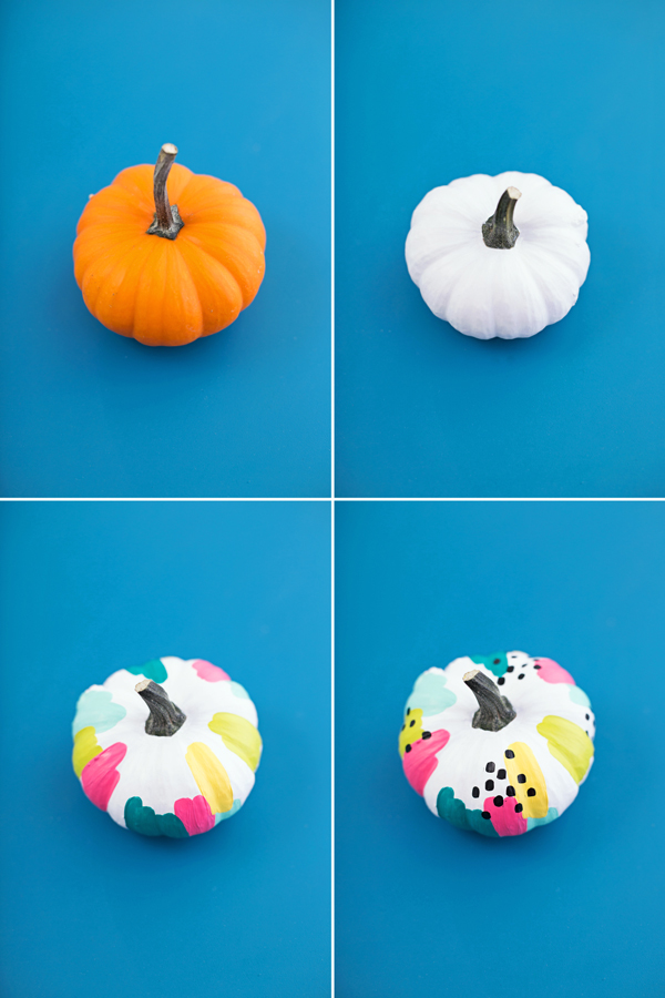 600x900 Abstract Painted Pumpkins A Subtle Revelry - Abstract Pumpkin Painting