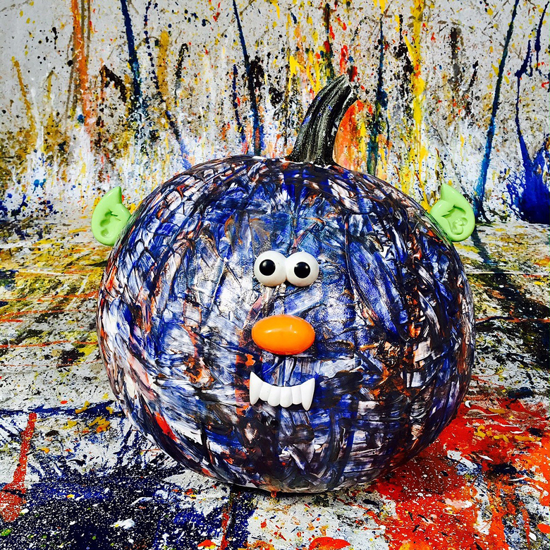 780x780 Pumpkins As Art Seattle Artists Put Their Own Spin On Jack O - Abstract Pumpkin Painting