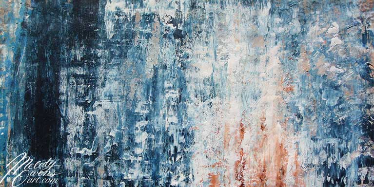 767x384 November Abstract Melodies - Abstract Rain Painting