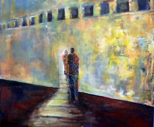 300x248 Original Oil Painting Fine Expressive Realism Abstract Art 36x30 - Abstract Realism Painting