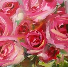 225x224 Roses Painting Abstract - Abstract Rose Painting
