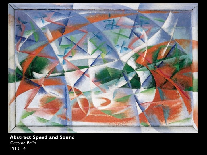 728x546 Painting Using Balance, Pattern, Repetition, Shape Amp Colour - Abstract Shape Painting