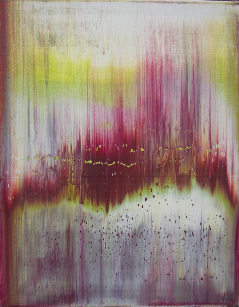 770x986 Saatchi Art Abstract Silhouette (Series) 56 Painting By Harry Moody - Abstract Silhouette Painting