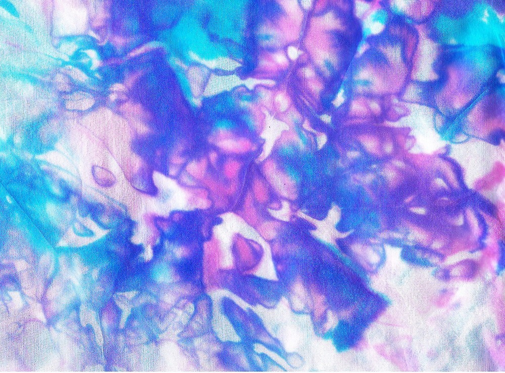 1000x740 Blue Abstract Silk Painting By Jill Brooke Redbubble - Abstract Silk Painting