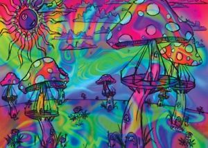 300x214 Psychedelic Trippy Art Poster Abstract Silk Art Poster Prints Wall - Abstract Silk Painting