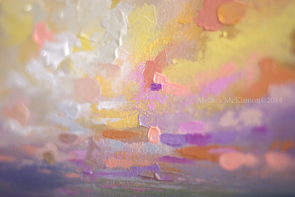 1000x667 Colourful Contemporary Abstract Landscape Painting By Canadian - Abstract Sky Painting