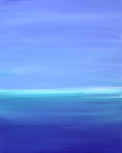 239x300 Forever Painting By Tricia Lee Kelshall - Abstract Sky Painting