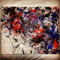 236x236 Tattoo You Painting Inspired Byrt On The Walls - Abstract Splatter Painting