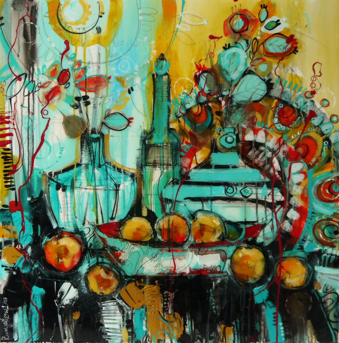 Abstract Still Life Painting at Explore collection