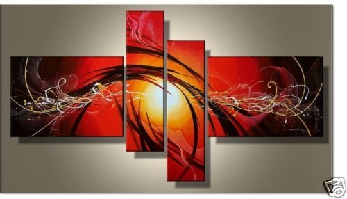 Abstract Sun Painting at PaintingValley.com | Explore collection of ...