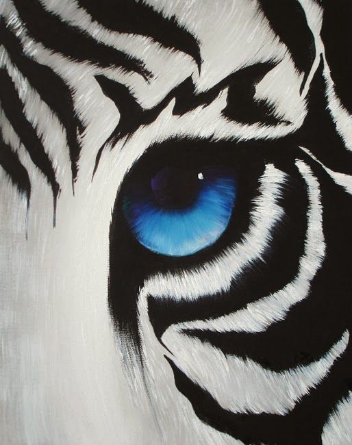 514x650 Elaine Murphy Irish Abstract Painter Abstract - Abstract Tiger Painting