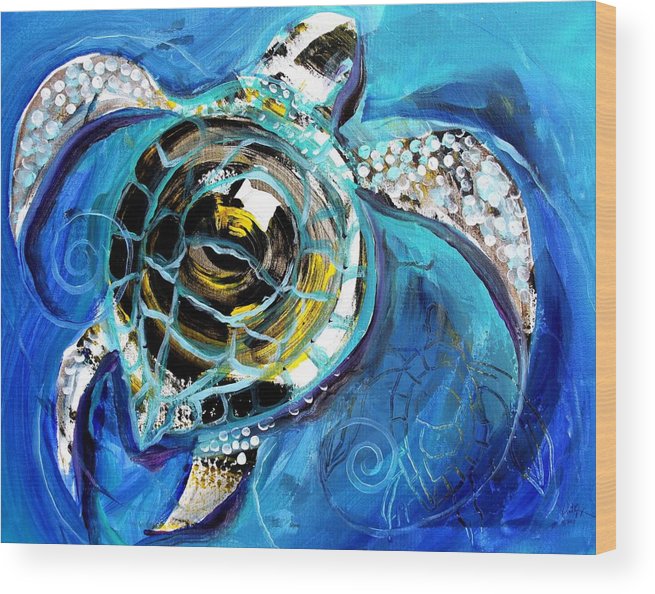 Abstract Turtle Painting at PaintingValley.com | Explore collection of ...